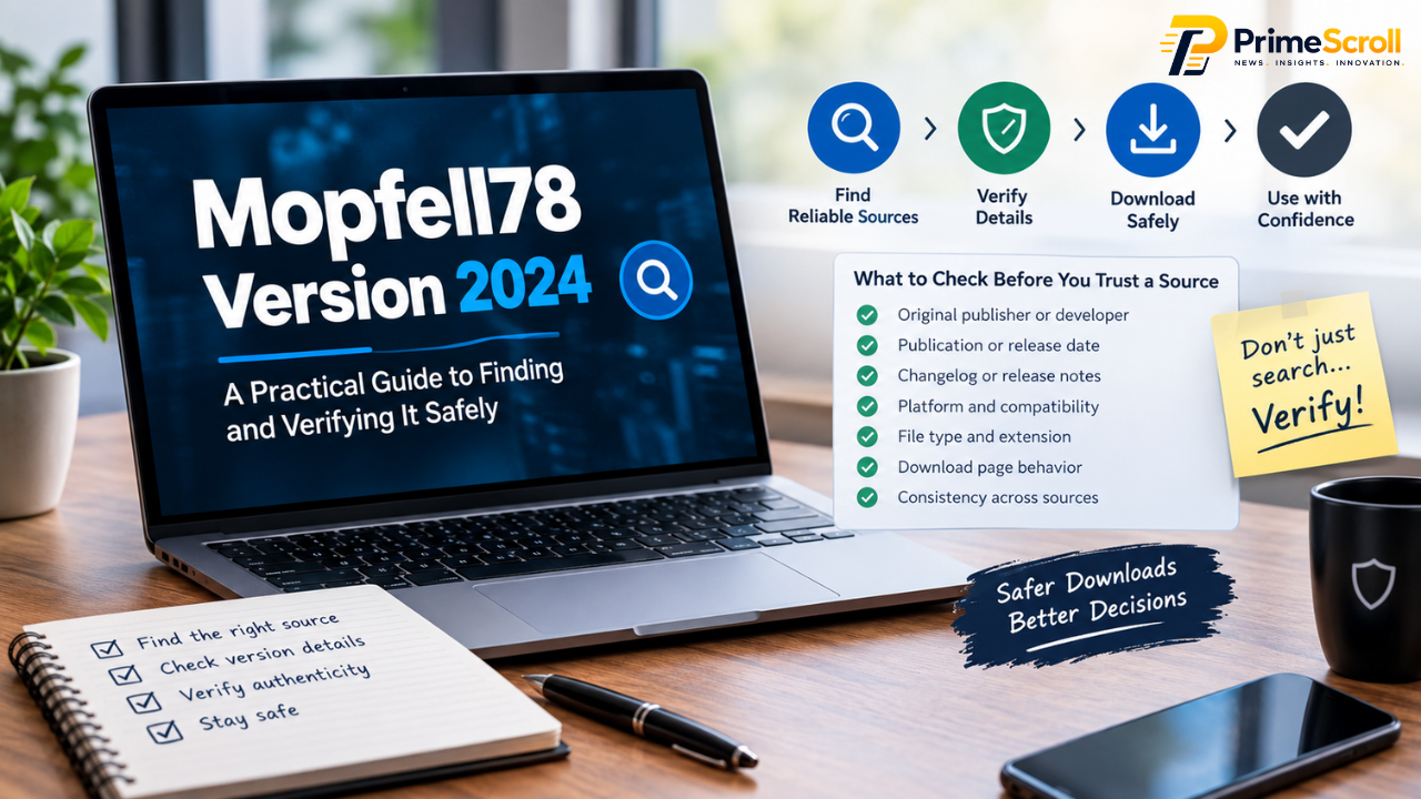 Mopfell78 Version 2024: A Practical Guide to Finding and Verifying It Safely